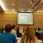 Participants engage in real time polling at ValpoNext Community Summit