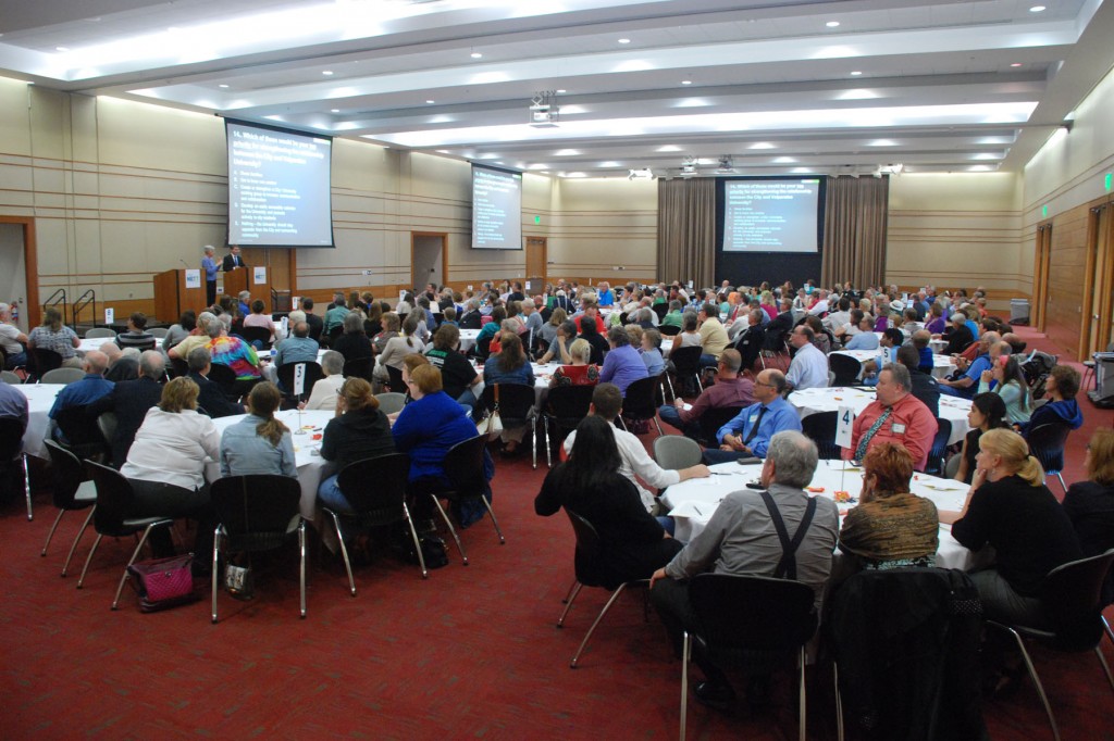 Unprecedented attendance for a city this size at ValpoNEXT Community Summit