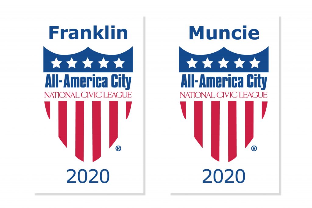 All-America City Awards presented by The National Civic League crest logo
